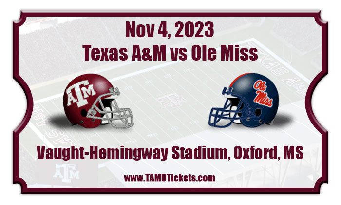 2023 Texas Am Vs Ole Miss